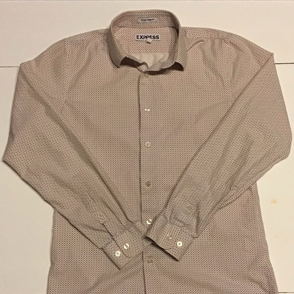 Express Men Extra Slim Fit Button-down shirt‎